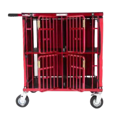 4 Berth XLong Trolley by BIS Trolleys